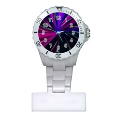 Abstract Background Lightning Plastic Nurses Watch