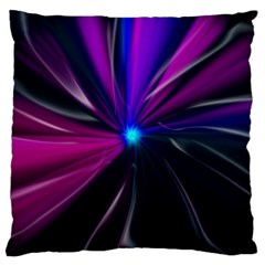 Abstract Background Lightning Standard Flano Cushion Case (two Sides)