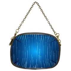 Abstract Line Space Chain Purse (two Sides)