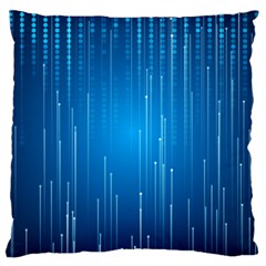 Abstract Line Space Large Cushion Case (one Side)