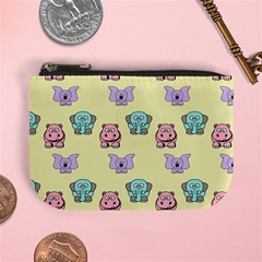 Animals Pastel Children Colorful Mini Coin Purse