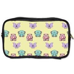 Animals Pastel Children Colorful Toiletries Bag (two Sides) by HermanTelo