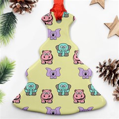 Animals Pastel Children Colorful Ornament (christmas Tree) 