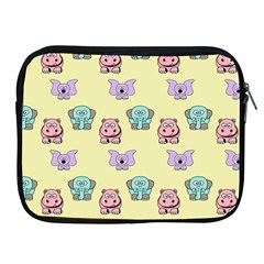 Animals Pastel Children Colorful Apple Ipad 2/3/4 Zipper Cases