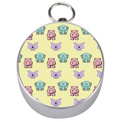 Animals Pastel Children Colorful Silver Compasses