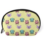 Animals Pastel Children Colorful Accessory Pouch (Large) Back