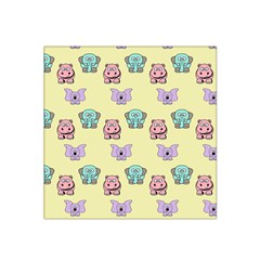 Animals Pastel Children Colorful Satin Bandana Scarf