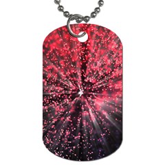 Abstract Background Wallpaper Space Dog Tag (one Side)