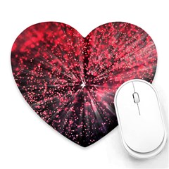 Abstract Background Wallpaper Space Heart Mousepads