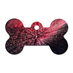 Abstract Background Wallpaper Space Dog Tag Bone (two Sides)