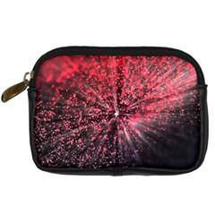 Abstract Background Wallpaper Space Digital Camera Leather Case