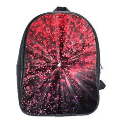 Abstract Background Wallpaper Space School Bag (large)