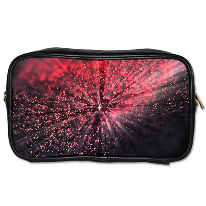 Abstract Background Wallpaper Space Toiletries Bag (Two Sides)