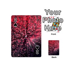 Abstract Background Wallpaper Space Playing Cards Double Sided (mini)