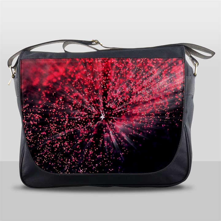 Abstract Background Wallpaper Space Messenger Bag