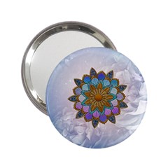 Wonderful Mandala 2 25  Handbag Mirrors by FantasyWorld7