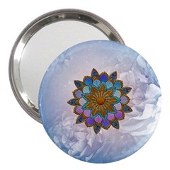 Wonderful Mandala 3  Handbag Mirrors by FantasyWorld7