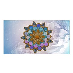 Wonderful Mandala Satin Shawl by FantasyWorld7