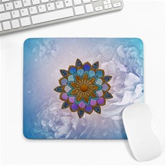 Wonderful Mandala Large Mousepads by FantasyWorld7