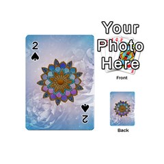 Wonderful Mandala Playing Cards Double Sided (mini) by FantasyWorld7