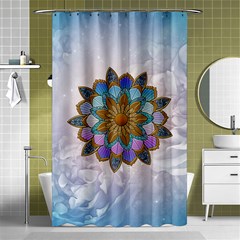 Wonderful Mandala Shower Curtain 48  X 72  (small)  by FantasyWorld7