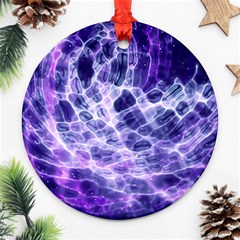 Abstract Background Space Ornament (round) by HermanTelo