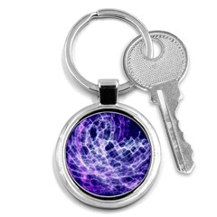 Abstract Background Space Key Chains (round)  by HermanTelo