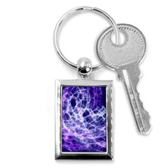 Abstract Background Space Key Chains (rectangle)  by HermanTelo