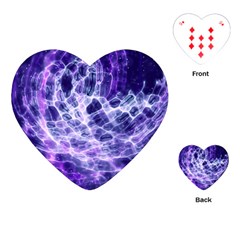 Abstract Background Space Playing Cards (heart)