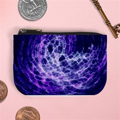 Abstract Background Space Mini Coin Purse