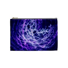 Abstract Background Space Cosmetic Bag (medium) by HermanTelo