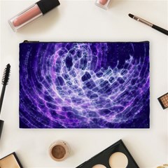 Abstract Background Space Cosmetic Bag (large)