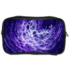 Abstract Background Space Toiletries Bag (one Side) by HermanTelo