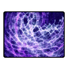 Abstract Background Space Fleece Blanket (small) by HermanTelo