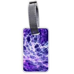 Abstract Background Space Luggage Tags (one Side)  by HermanTelo