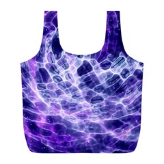 Abstract Background Space Full Print Recycle Bag (l)