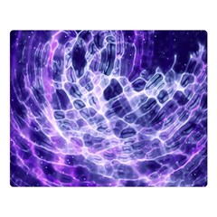 Abstract Background Space Double Sided Flano Blanket (large) 