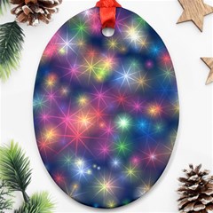 Abstract Background Graphic Space Ornament (Oval)