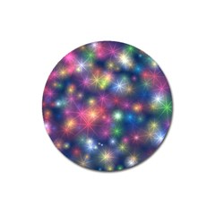 Abstract Background Graphic Space Magnet 3  (Round)