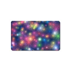 Abstract Background Graphic Space Magnet (name Card) by HermanTelo