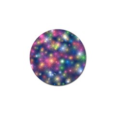 Abstract Background Graphic Space Golf Ball Marker (4 Pack)