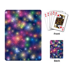 Abstract Background Graphic Space Playing Cards Single Design