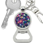 Abstract Background Graphic Space Bottle Opener Key Chains Front