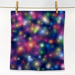 Abstract Background Graphic Space Face Towel