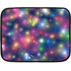 Abstract Background Graphic Space Fleece Blanket (mini)