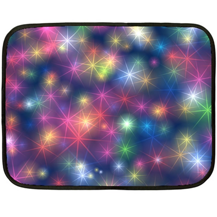 Abstract Background Graphic Space Double Sided Fleece Blanket (Mini) 