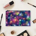 Abstract Background Graphic Space Cosmetic Bag (Medium) Front