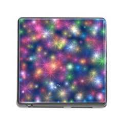 Abstract Background Graphic Space Memory Card Reader (square 5 Slot) by HermanTelo