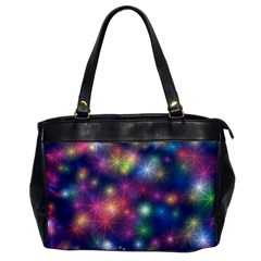 Abstract Background Graphic Space Oversize Office Handbag