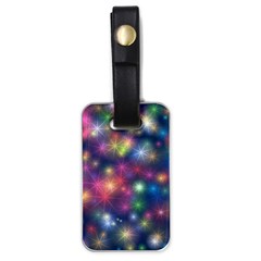 Abstract Background Graphic Space Luggage Tags (one Side) 